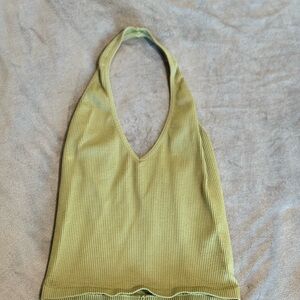 Halter bundle 
Green - Urban Outfitters
Black - American Eagle